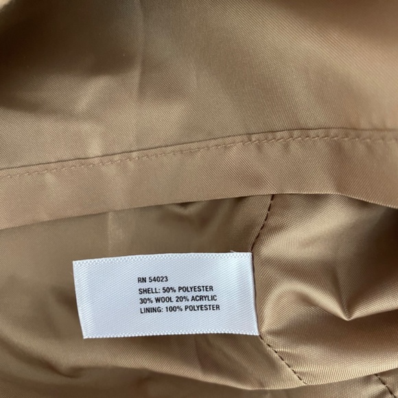 Vintage Gap lined wool blend skirt size 0 - Picture 3 of 4